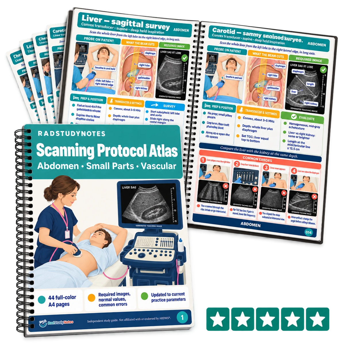 Scanning Protocol Atlas: Abdomen, Small Parts & Vascular
